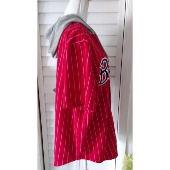 NFL Tampa Bay Buccaneers Football Button Down Short Sleeve Hooded Shirt Men XXL - Picture 4 of 10